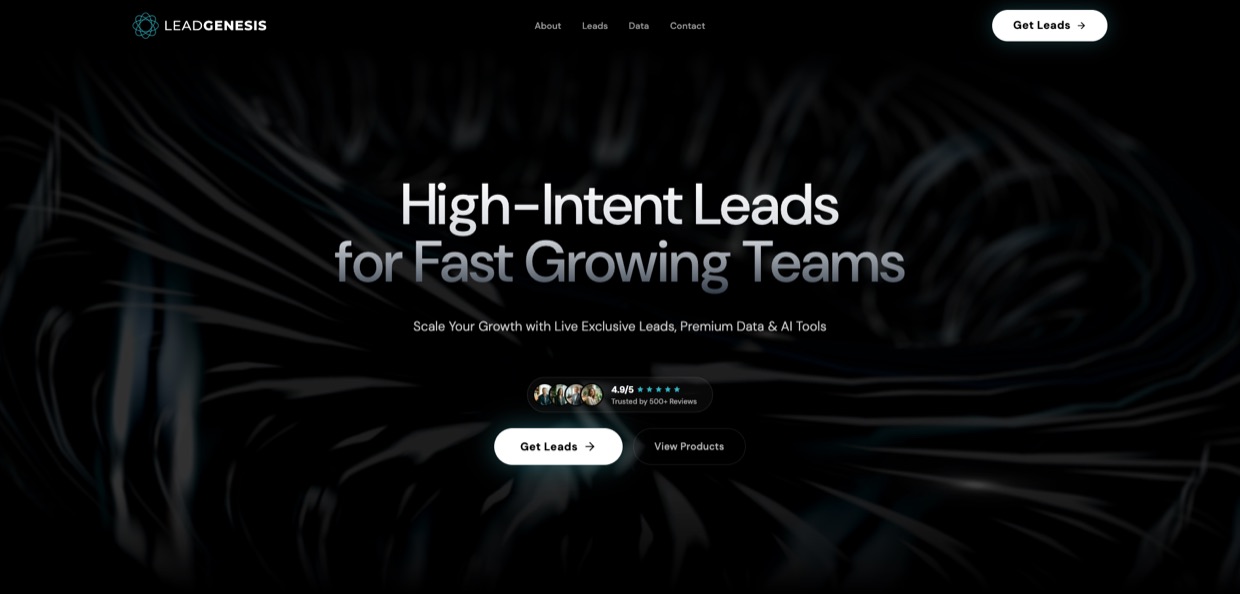 Lead Genesis website